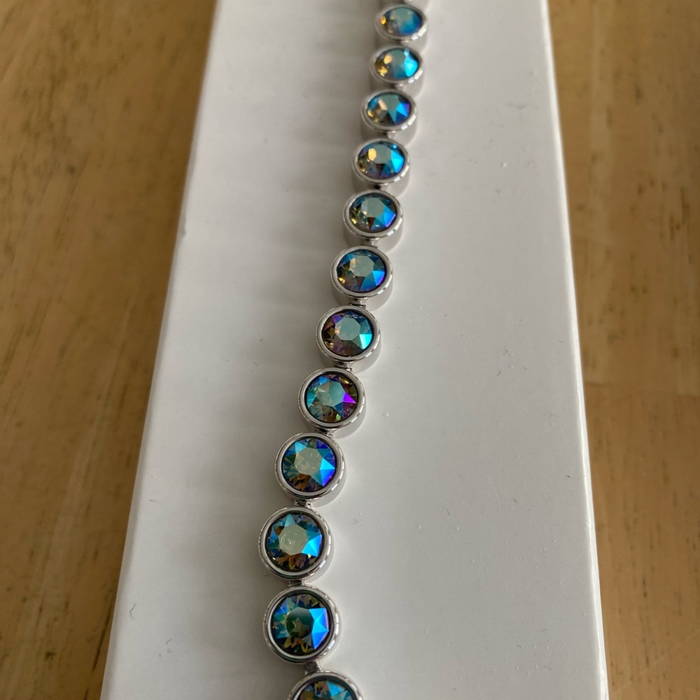 Touchstone Crystal Shimmery Ice Bracelet - Picture 2 of 6